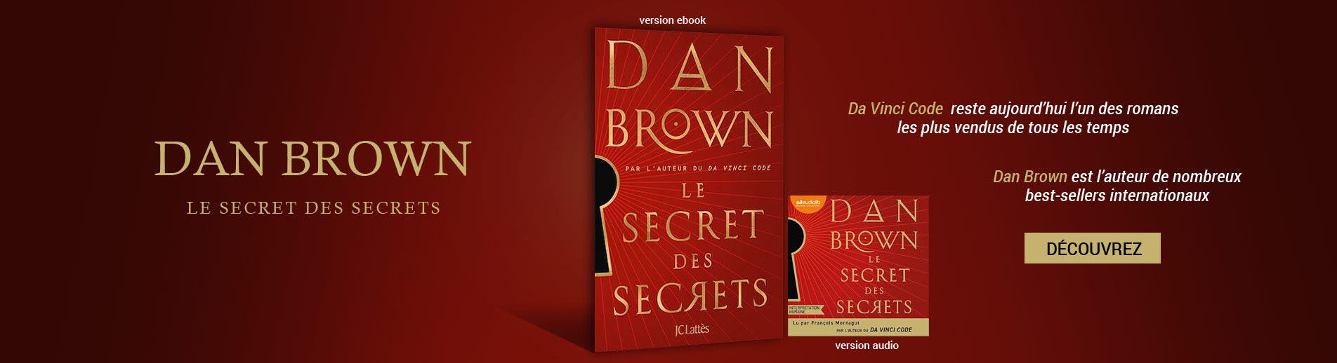ebook Dan Brown Le secret des secrets