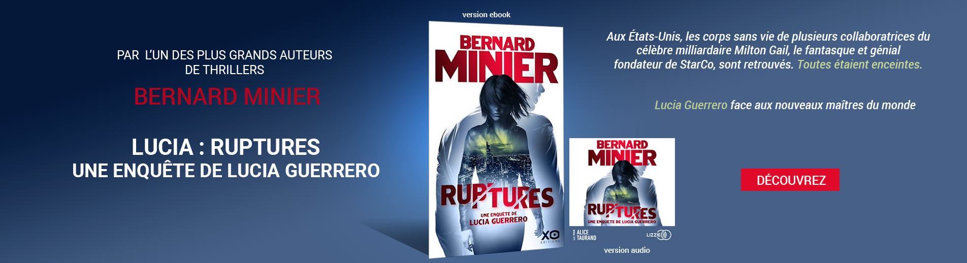 ebook Bernard Minier Ruptures